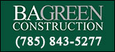 B A Green Construction Sponsorship Banner
